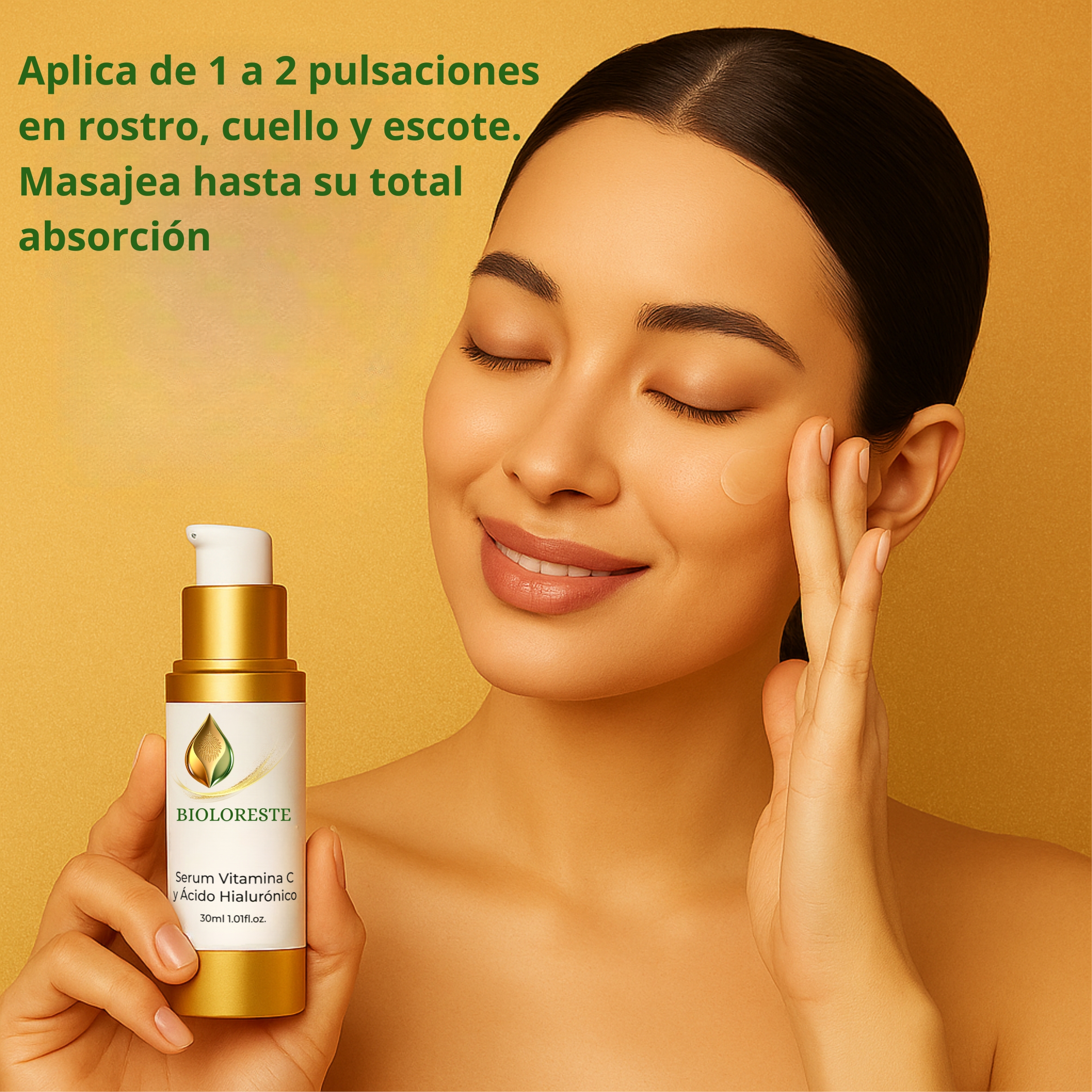 Textura ligera del sérum